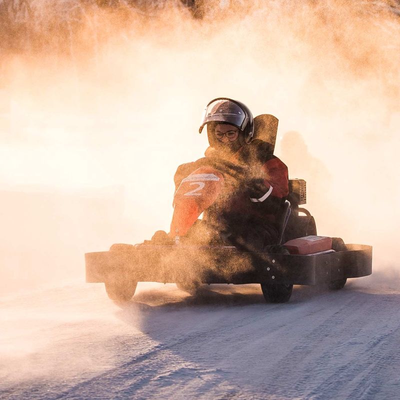 Ice karting